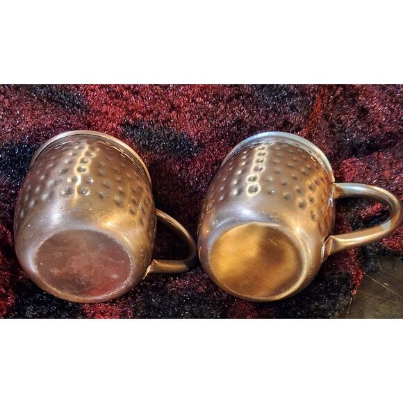 2 MOSCOW MULE COPPER MUGS - Picture 4 of 5
